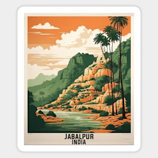 Jabalpur India Vintage Tourism Travel Magnet